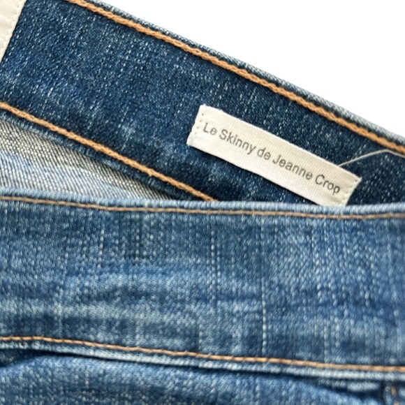 Frame Denim Le Skinny de Jeanne Crop Jeans - Picture 3 of 6